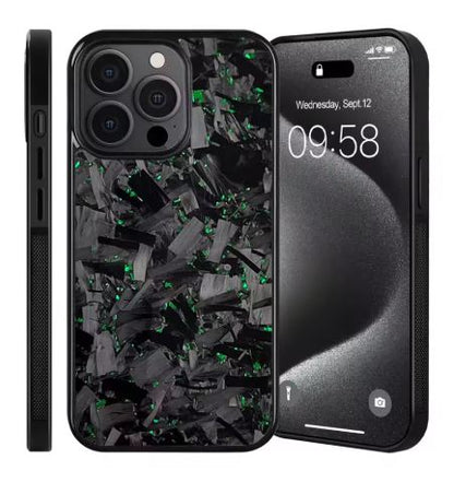 Green Real Forged Carbon Fibre | IPhone Case